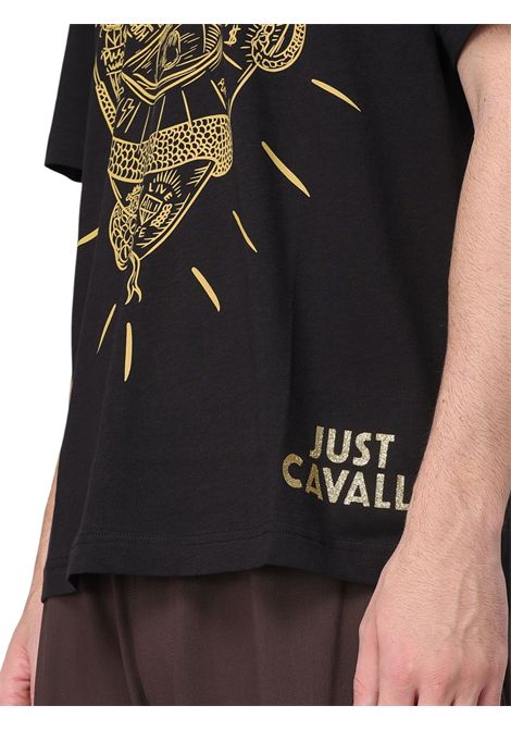 T-shirt in cotone con stampa grafica Just Cavalli JUST CAVALLI | T-shirt | 79OAHT20 CJ500899